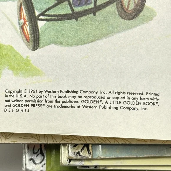 Vintage A Little Golden Book 1960s to 1980s Children Disney Classics Lot Of 18 - Picture 9 of 9